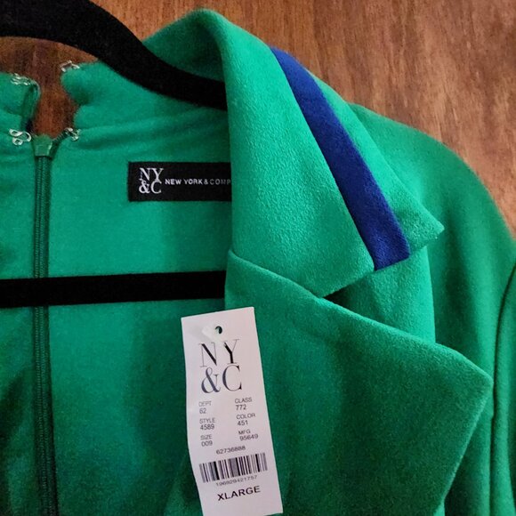 NWT NY&C XL Faux wrap dress - Picture 2 of 3